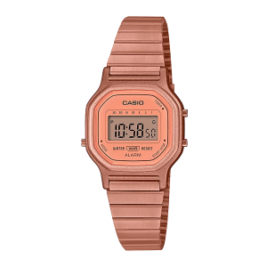 Reloj Casio LA-11WR-5A Mujer Digital Oro Rosa | Estilo Retro y Elegancia Compacta – Mi Casio Perú