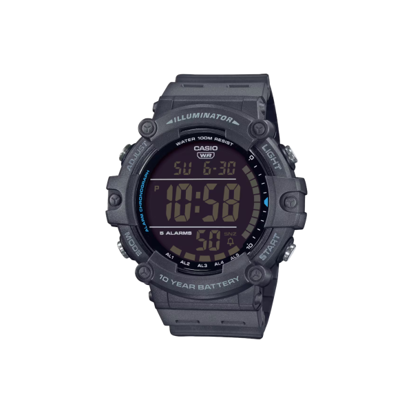 Reloj Casio AE-1500WH-8BV para Hombre digital color gris deportivo