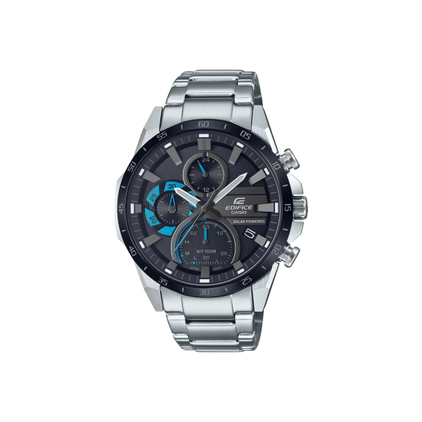 Reloj Casio Edifice EFS-S620DB-1BVUEF Solar Cronógrafo Negro Acero