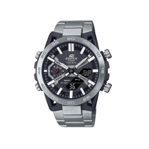 Reloj Casio Edifice ECB-2000D-1A Bluetooth Deportivo de Acero con Diseño Racing