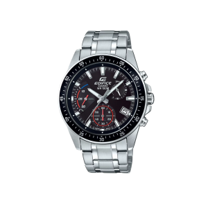 Reloj Casio Edifice EFR-574D-1A Cronógrafo Acero Negro Deportivo