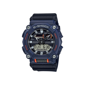 G-Shock GA-900TS-2A – Reloj Azul Transparente con Estilo Industrial