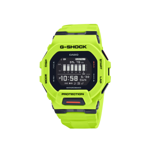 G-Shock GBD-200-9DR – Deportivo Amarillo con Bluetooth y Funciones Fitness