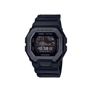 G-Shock GBX-100NS-1DR – Deportivo Negro con Funciones para Surfistas