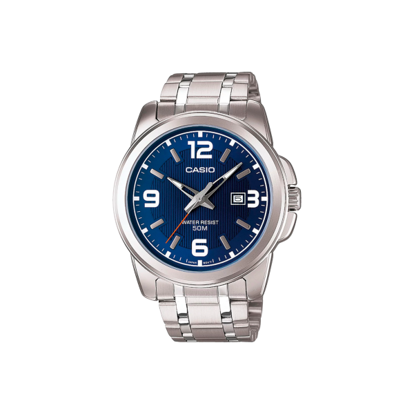 Casio MTP-1314D-2A – Reloj Clásico para Hombre con Esfera Azul