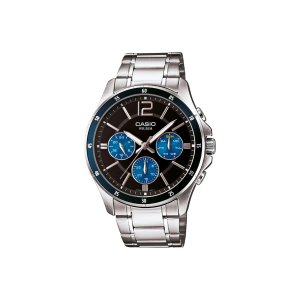 Casio MTP-1374D-2A – Reloj Clásico Cronógrafo Azul para Hombre