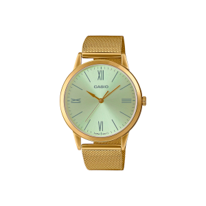 Casio MTP-E600MG-9B – Reloj Elegante Bicolor Dorado para Hombre