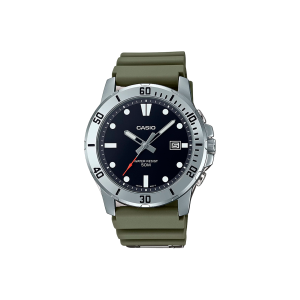 Reloj Casio MTP-VD01-3E Deportivo Verde Hombre