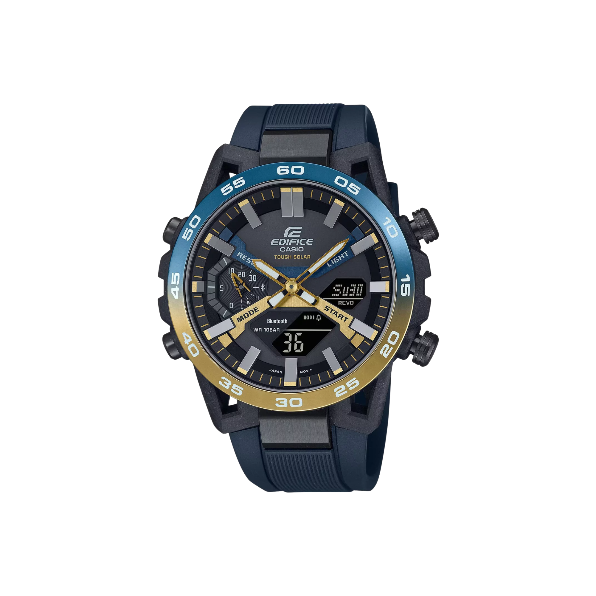 Reloj Casio Edifice ECB-2000PN-1A Bluetooth Deportivo Racing con Correa de Resina – Casio Perú Reloj Casio Edifice ECB-2000PN-1A Bluetooth Deportivo Racing con Correa de Resina