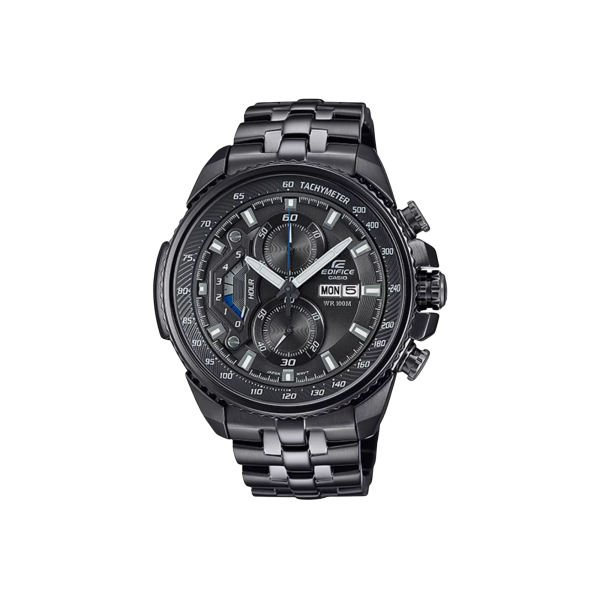 Reloj Casio Edifice EF-558DC-1A Cronógrafo Acero Negro IP Deportivo