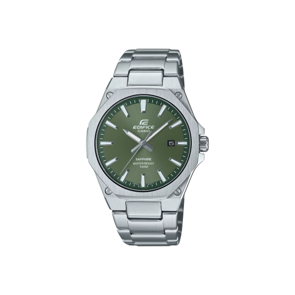 Reloj Casio Edifice EFR-S108D-3A Ultra Delgado Verde Acero