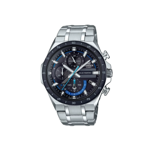 Reloj Casio Edifice EQS-920DB-1B Cronógrafo Solar Acero Negro Deportivo Hombre