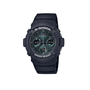 Reloj Casio AWR-M100SMG-1A G-Shock Solar Combinado Hombre Negro & Dorado