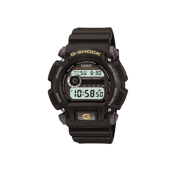 Reloj Casio DW-9052GBX-1A4 G-Shock Hombre Negro con Dorado
