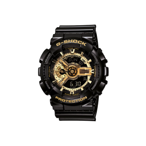 Reloj G-Shock GA-110GB-1A Resina Unisex Negro con Dorado Brillante