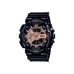 Reloj G-Shock GA-110MMC-1A Resina Unisex Negro con Detalles Metálicos Multicolor