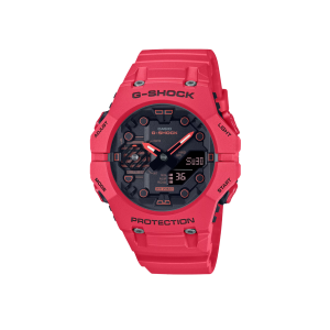G-Shock GA-B001-4A – Reloj Deportivo Rojo con Bluetooth y Diseño Futurista
