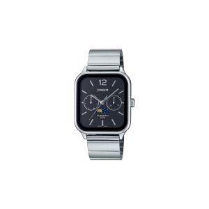 Novedades – Casio Perú Reloj Casio MTP-M305D-1AVDF para Hombre acero inoxidable esfera negra casio-mtp-m305d-1avdf-lateral