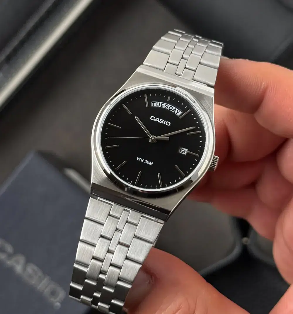 Reloj Casio MTP-B146D-1AVDF – Elegancia Retro Clásica – Casio Perú Reloj Casio MTP-B146D-1AVDF – Elegancia Retro Clásica - Imagen 4