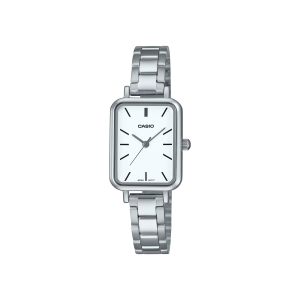 Reloj Casio LTP-V009D-7EUF para mujer plateado con esfera blanca
