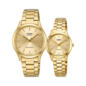 Set de relojes Casio para pareja MTP-1128N-9A y LTP-1128N-9A