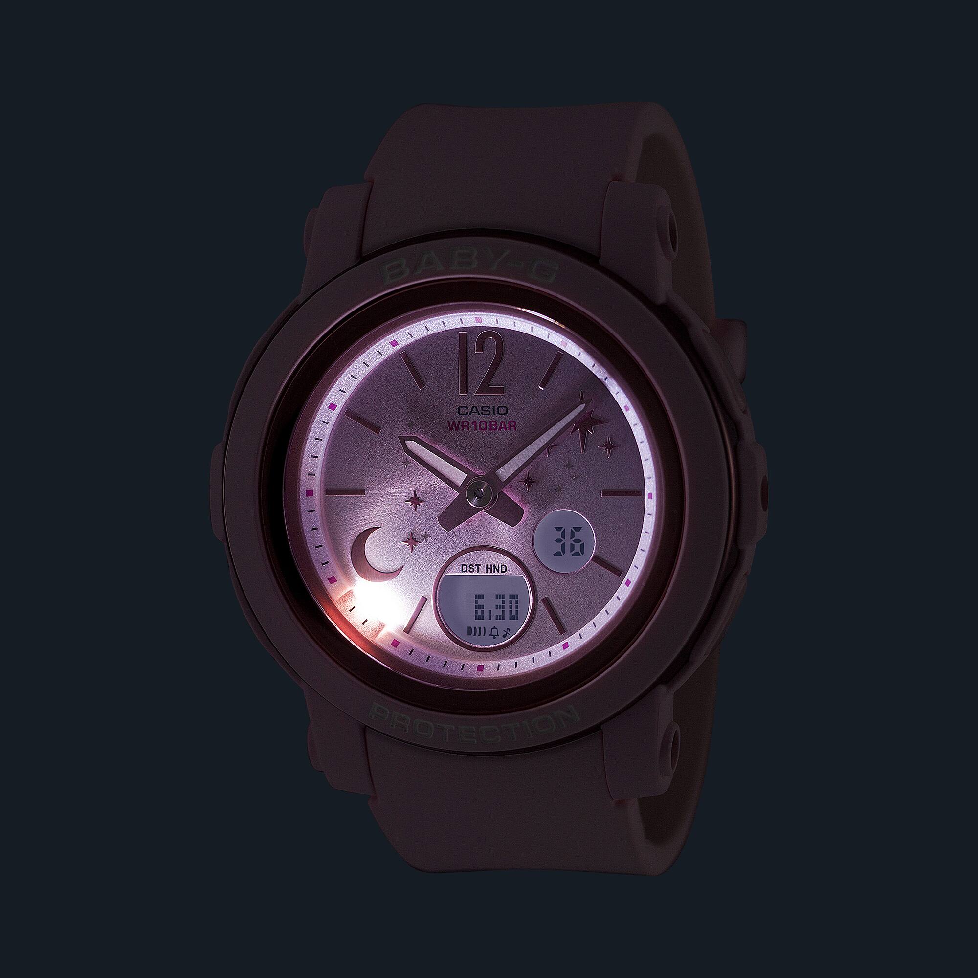 Reloj Casio Baby‑G BGA‑290DS‑4ADR para Mujer — Rosa Deportivo Resistente 100M – Casio Perú Reloj Casio Baby‑G BGA‑290DS‑4ADR para Mujer — Rosa Deportivo Resistente 100M - Imagen 4