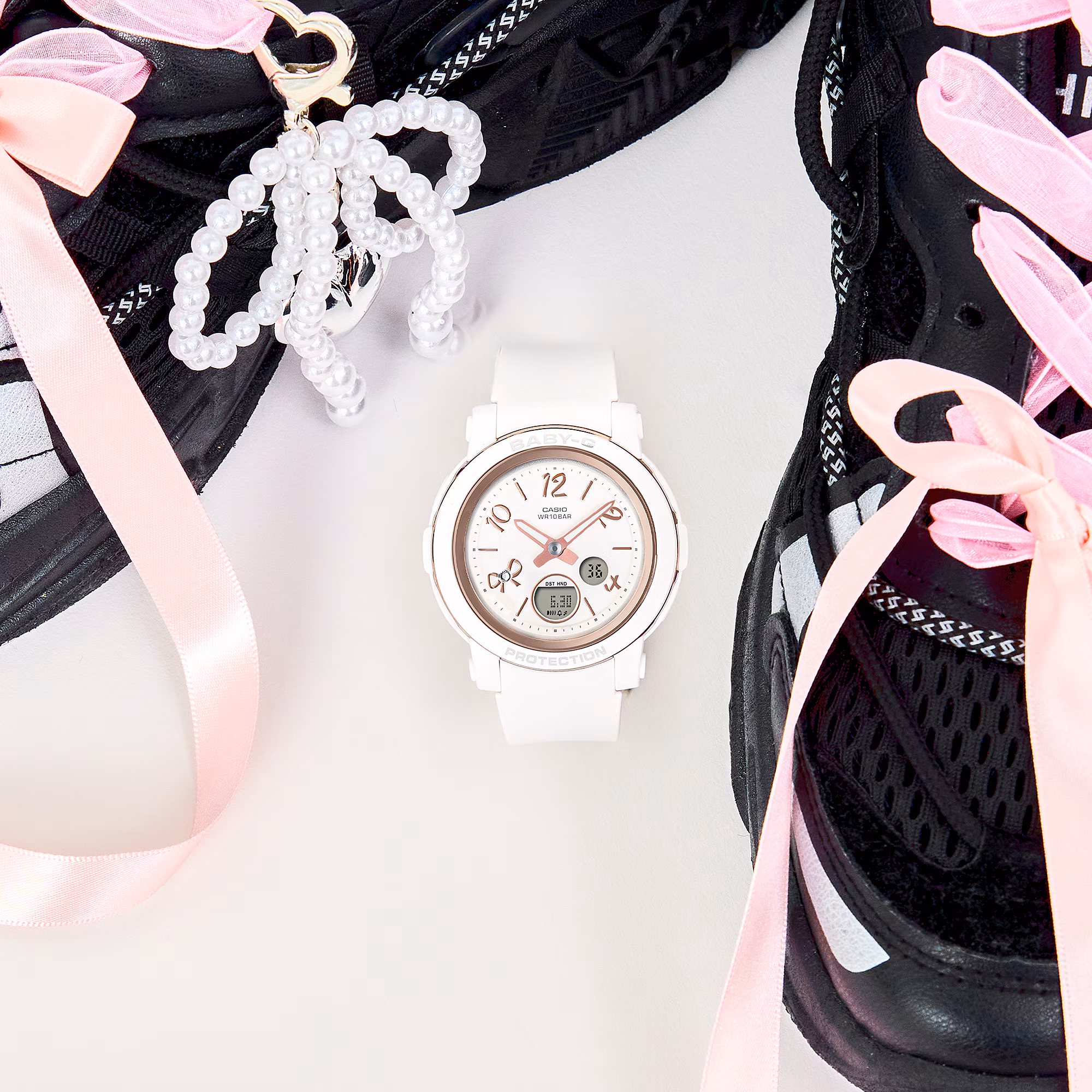 Reloj Casio Baby‑G BGA‑290RA‑7ADR para Mujer — Analógico Digital Blanco 100M – Casio Perú Reloj Casio Baby‑G BGA‑290RA‑7ADR para Mujer — Analógico Digital Blanco 100M - Imagen 3