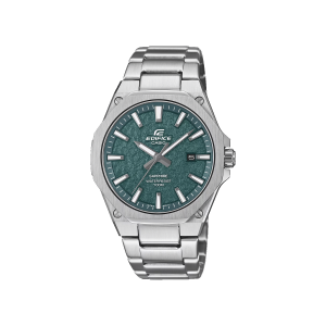 Reloj Casio Edifice EFR‑S108DE‑3AV verde acero inoxidable