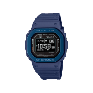 Reloj G‑Shock DW‑H5600MB‑2 azul con monitor cardíaco