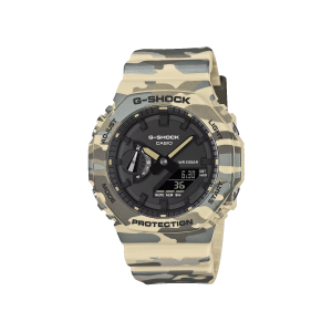 Reloj G‑Shock GA‑2100CM‑5ADR camuflaje marrón