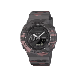 Reloj G‑Shock GA‑2100CM‑8ADR camuflaje gris