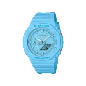 Reloj G‑Shock GA‑2100‑2A2 azul analógico digital