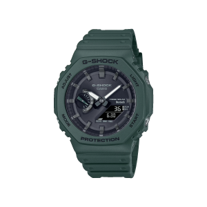 Reloj G‑Shock GA‑B2100‑3A verde Bluetooth solar