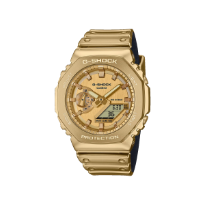 Reloj G‑Shock GM‑2100YMG‑9A9DR dorado metálico