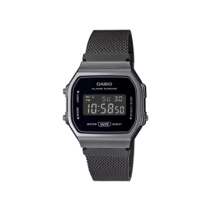 Reloj Casio Vintage A168WEMB‑1BDF negro digital