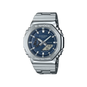 Reloj G‑Shock GM‑2110D‑2BDR acero con esfera azul