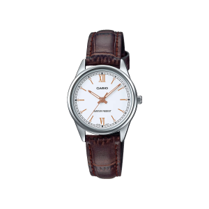 Reloj Casio LTP-V005L-7B3UDF mujer elegante cuero negro