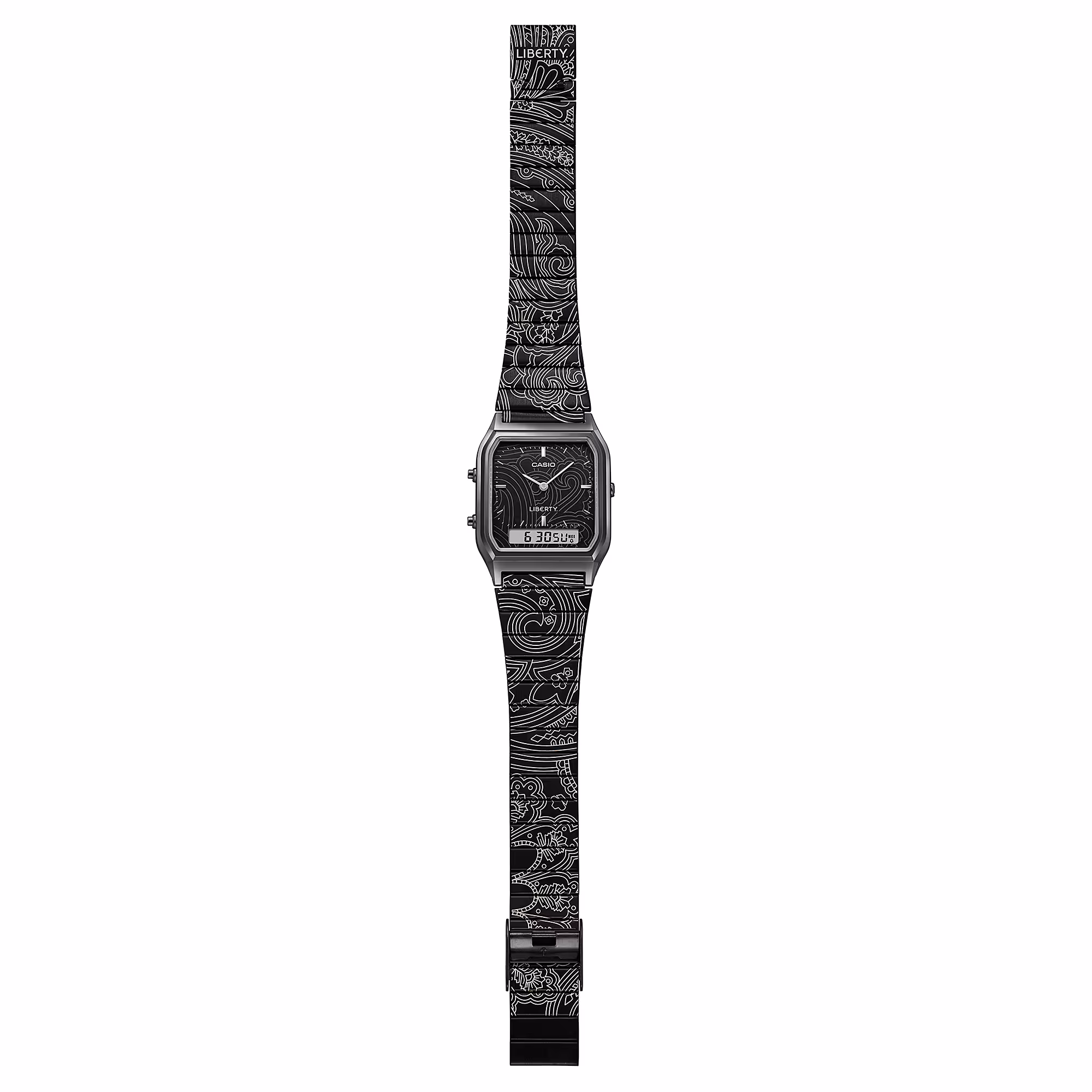 Reloj Casio Vintage x Liberty AQ-230EBLT-1A Edición Limitada Ana-Digi Retro – Casio Perú Reloj Casio Vintage x Liberty AQ-230EBLT-1A Edición Limitada Ana-Digi Retro - Imagen 3