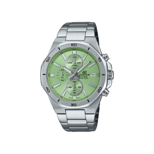 Reloj Casio Edifice EFV-640D-3AVUDF verde acero inoxidable original