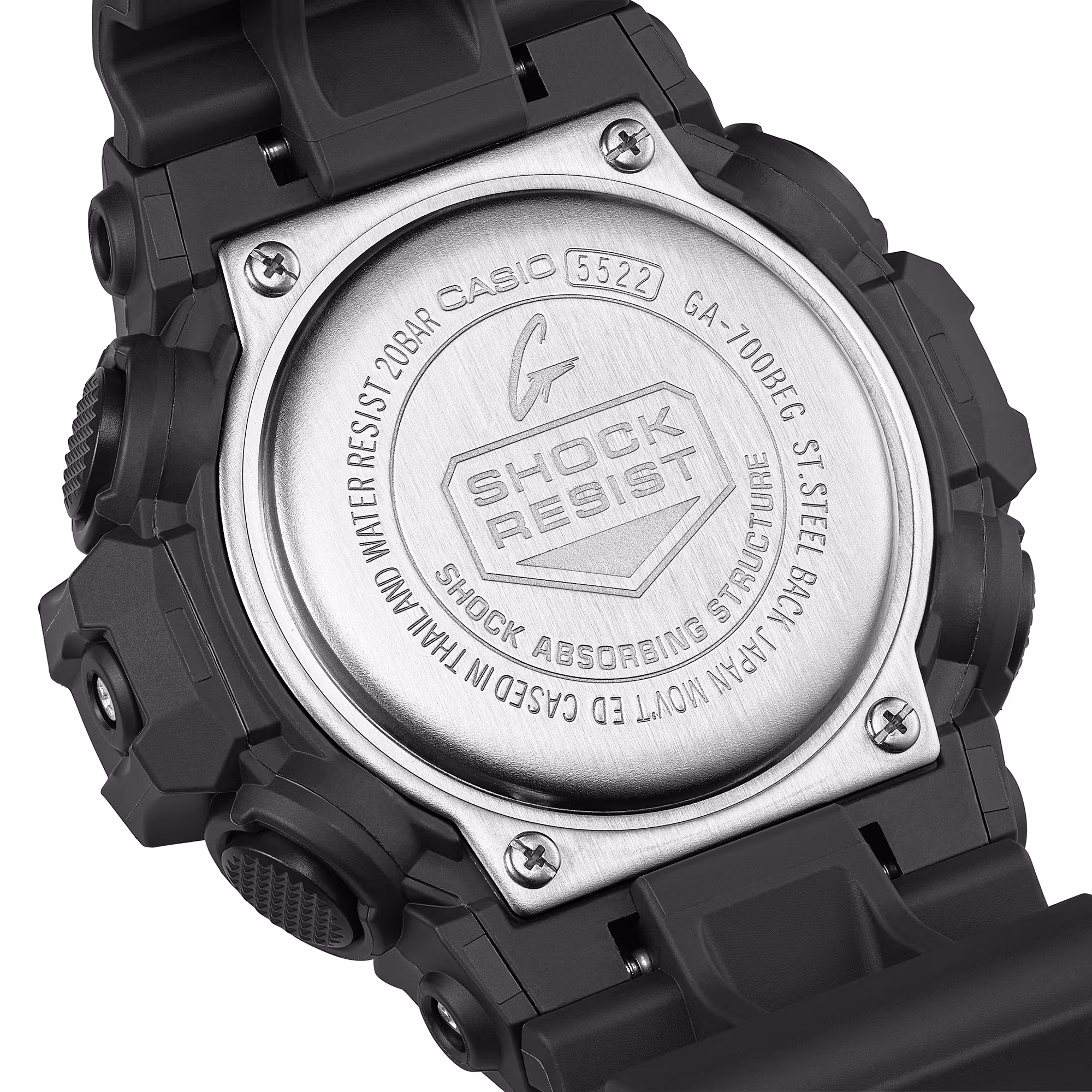 Reloj Casio G-Shock GA-700BEG-1ADR Hombre – Edición Beige Negra Analógico Digital 200M – Casio Perú Reloj Casio G-Shock GA-700BEG-1ADR Hombre – Edición Beige Negra Analógico Digital 200M - Imagen 5