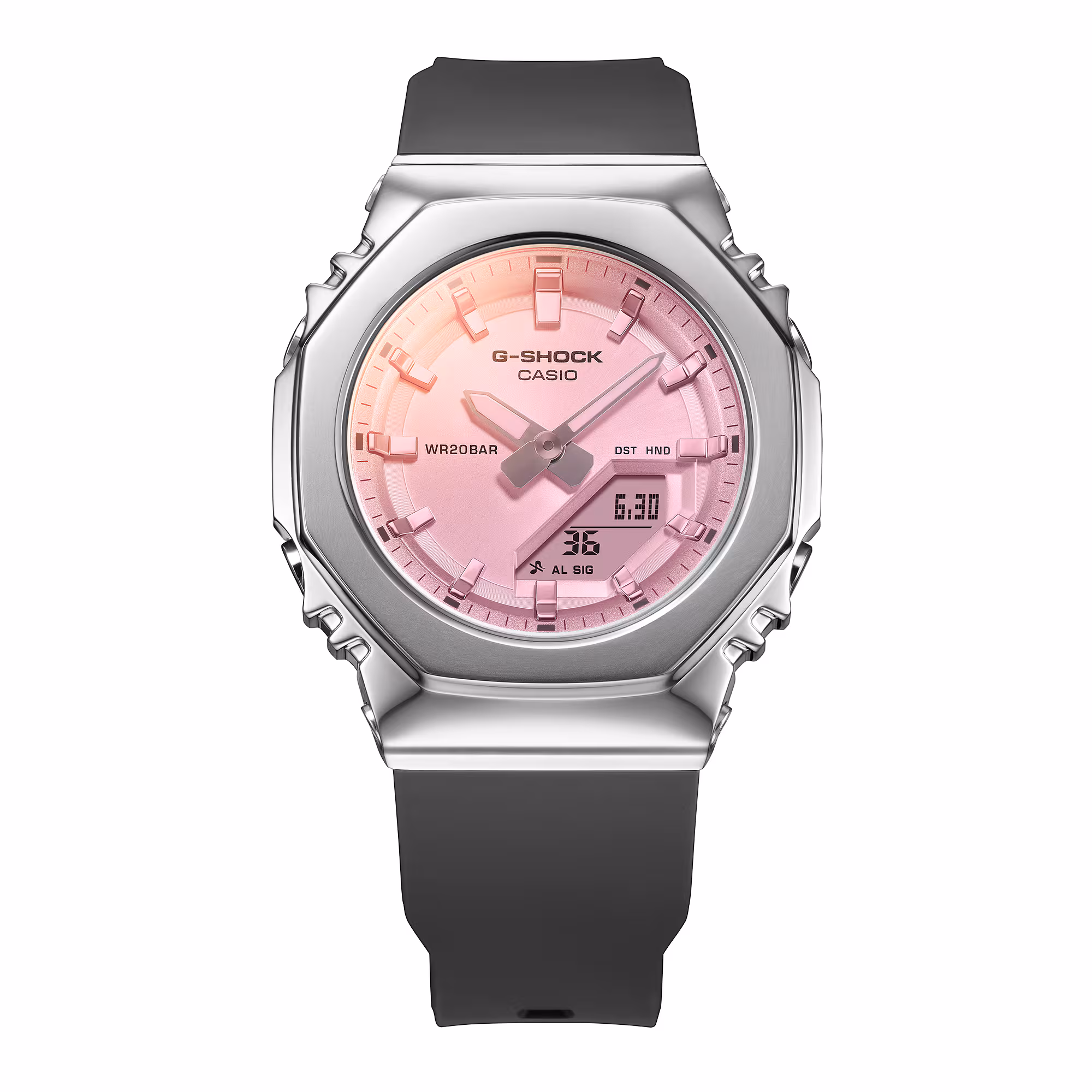 Reloj Casio G-Shock GM-S2110SR-1ADR Mujer – Metal Rosé Analógico Digital 200M – Casio Perú Reloj Casio G-Shock GM-S2110SR-1ADR Mujer – Metal Rosé Analógico Digital 200M - Imagen 4