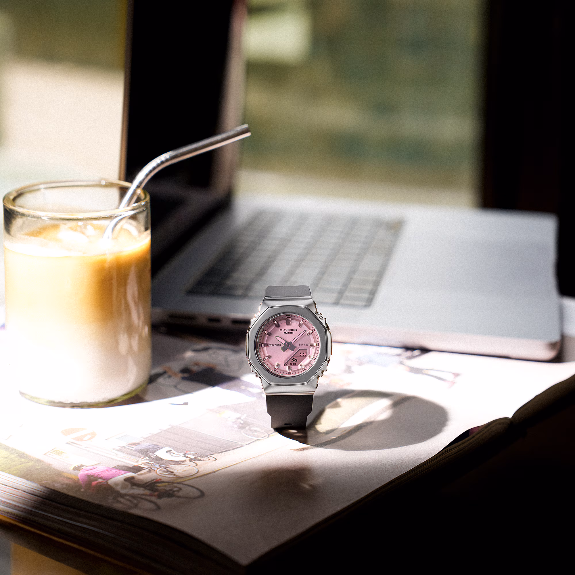 Reloj Casio G-Shock GM-S2110SR-1ADR Mujer – Metal Rosé Analógico Digital 200M – Casio Perú Reloj Casio G-Shock GM-S2110SR-1ADR Mujer – Metal Rosé Analógico Digital 200M - Imagen 3