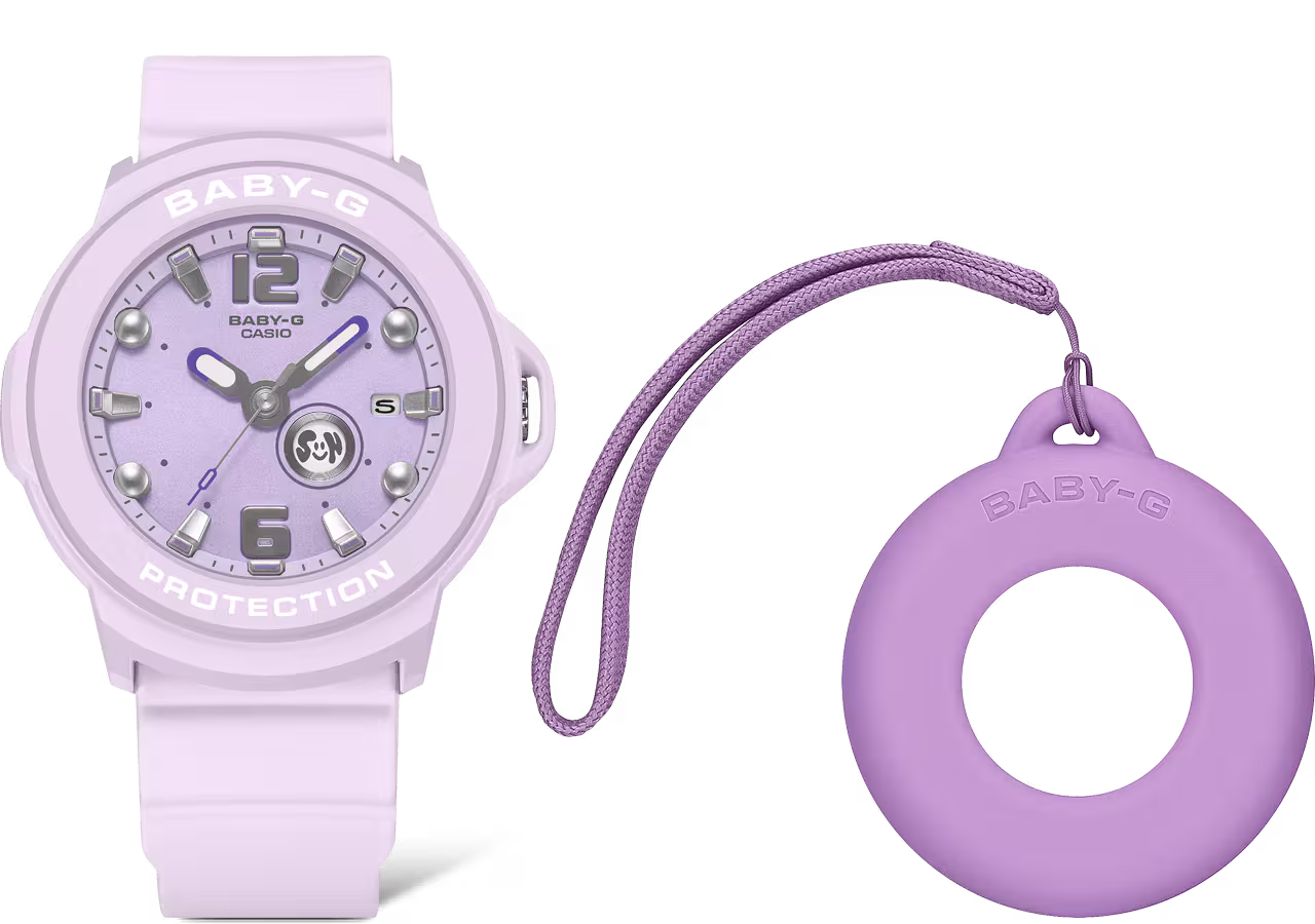 Reloj Casio Baby-G BGA-15K-6ADR Mujer – Purple Dolphin & Whale Analógico Digital 100M – Casio Perú Reloj Casio Baby-G BGA-15K-6ADR Mujer – Purple Dolphin & Whale Analógico Digital 100M - Imagen 5