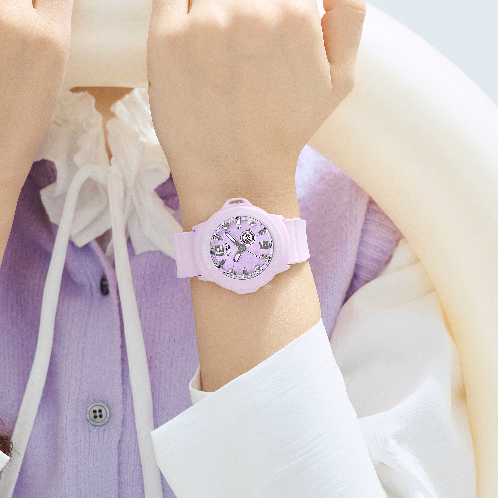 Reloj Casio Baby-G BGA-15K-6ADR Mujer – Purple Dolphin & Whale Analógico Digital 100M – Casio Perú Reloj Casio Baby-G BGA-15K-6ADR Mujer – Purple Dolphin & Whale Analógico Digital 100M - Imagen 2