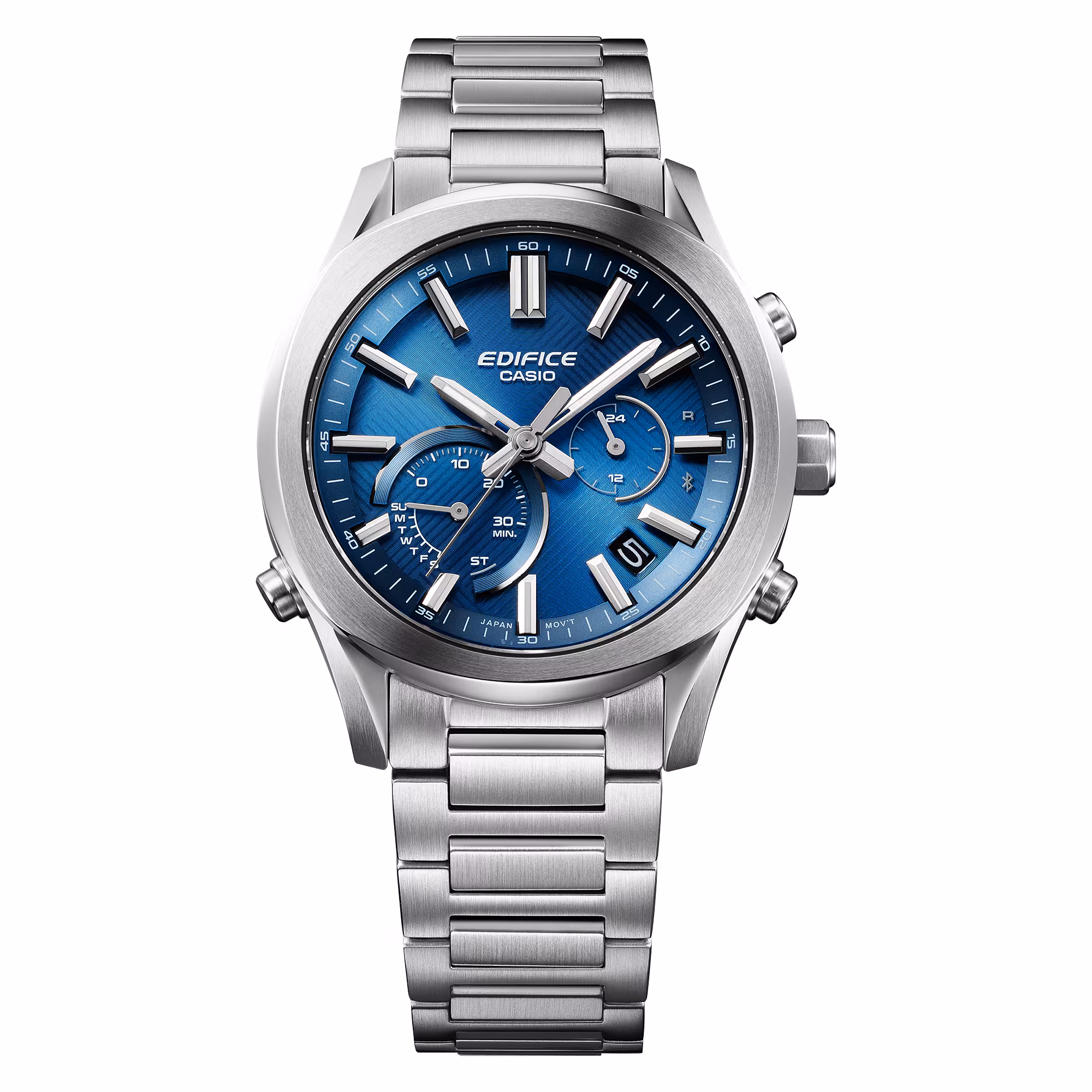 Reloj Casio Edifice EQB-1300D-2ADF Hombre – Bluetooth Cronógrafo Acero Inoxidable Azul – Casio Perú Reloj Casio Edifice EQB-1300D-2ADF Hombre – Bluetooth Cronógrafo Acero Inoxidable Azul - Imagen 8