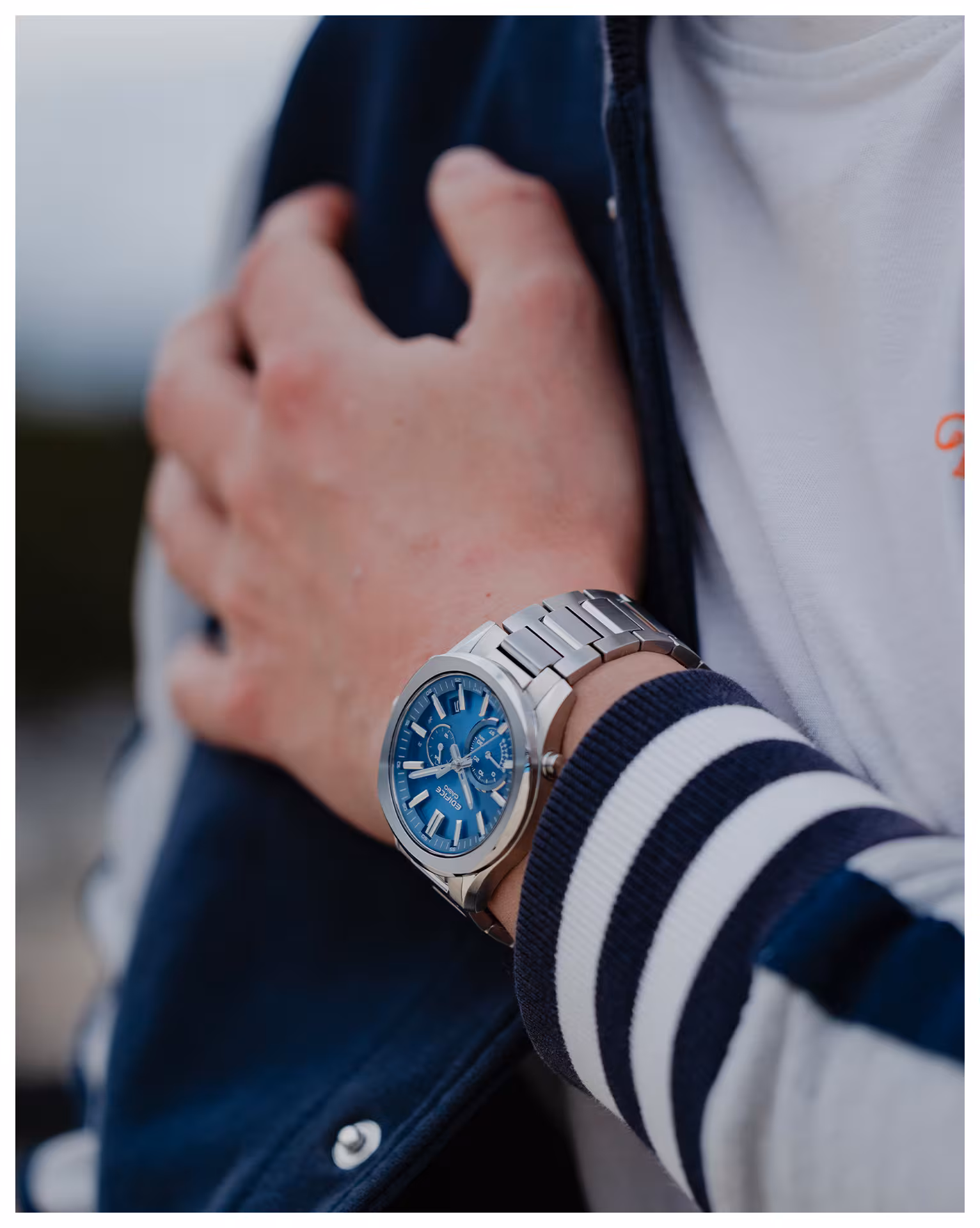 Reloj Casio Edifice EQB-1300D-2ADF Hombre – Bluetooth Cronógrafo Acero Inoxidable Azul – Casio Perú Reloj Casio Edifice EQB-1300D-2ADF Hombre – Bluetooth Cronógrafo Acero Inoxidable Azul - Imagen 10