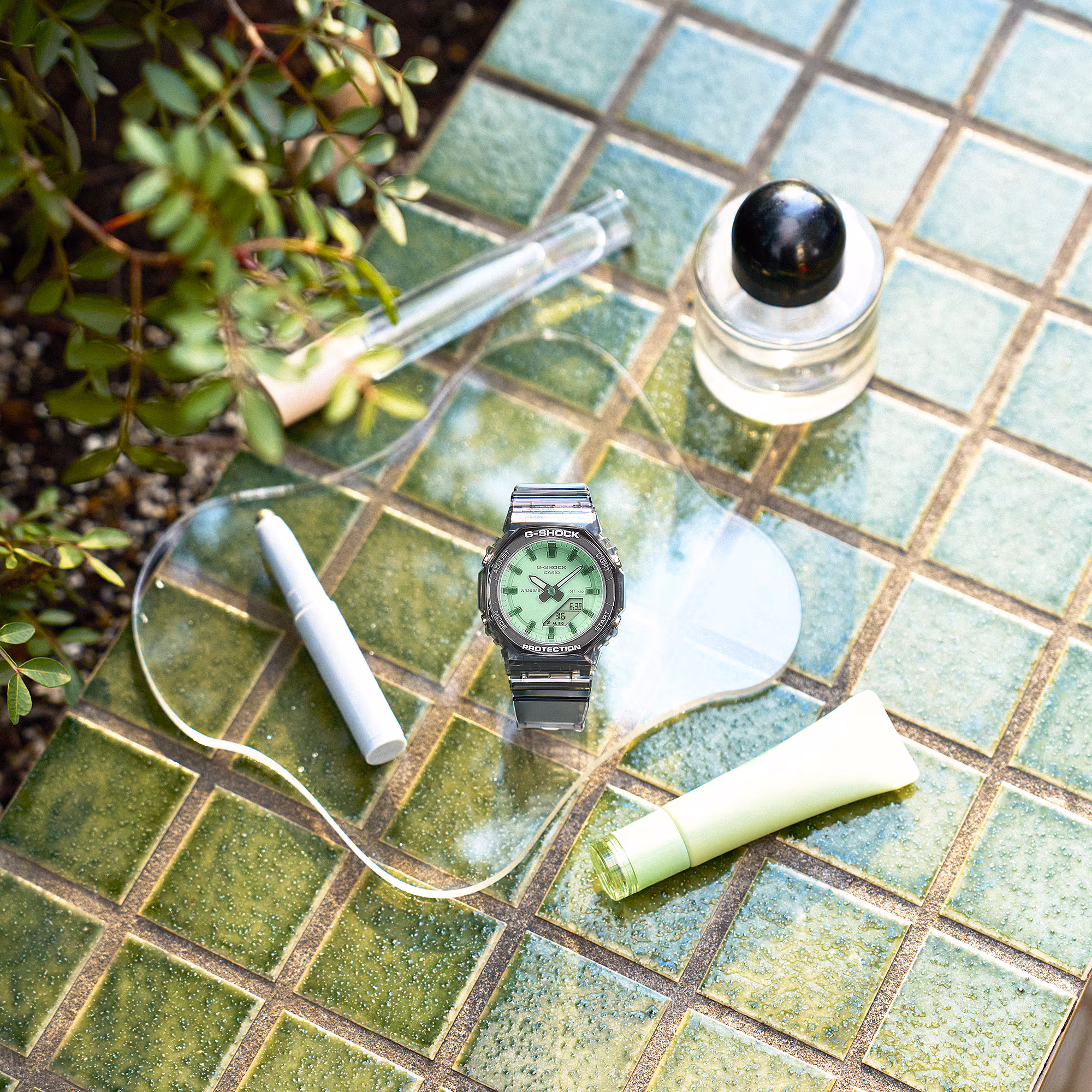 Reloj Casio G-Shock GMA-P2100SR-1ADR Mujer – Sunset Glow Negro Rosé Analógico Digital 200M – Casio Perú Reloj Casio G-Shock GMA-P2100SR-1ADR Mujer – Sunset Glow Negro Rosé Analógico Digital 200M - Imagen 3