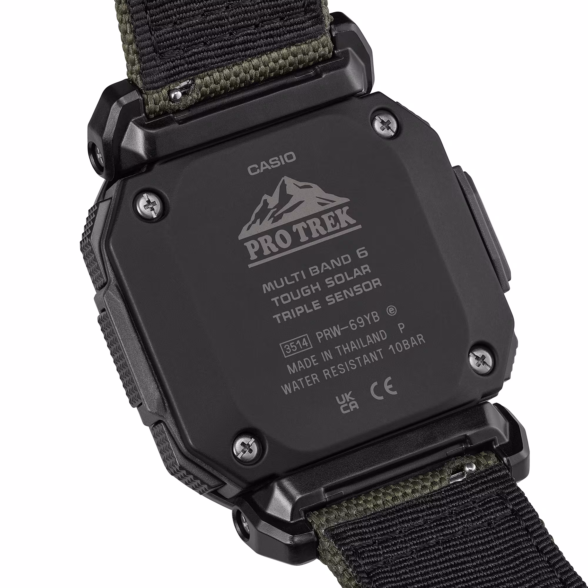 Reloj Casio Pro Trek PRW-69YB-3DR Hombre – Tough Solar Triple Sensor Outdoor Verde – Casio Perú Reloj Casio Pro Trek PRW-69YB-3DR Hombre – Tough Solar Triple Sensor Outdoor Verde - Imagen 10