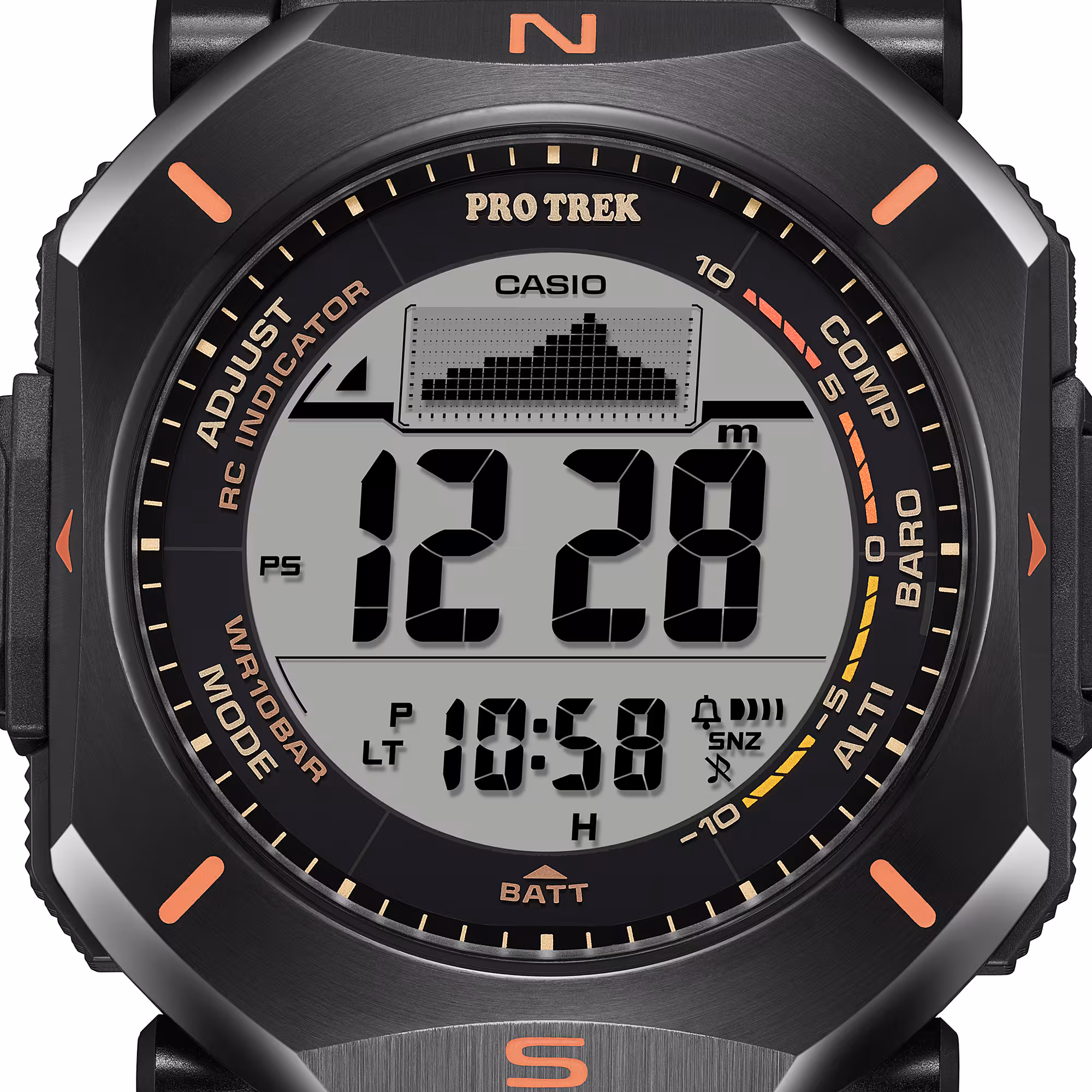 Reloj Casio Pro Trek PRW-69YB-3DR Hombre – Tough Solar Triple Sensor Outdoor Verde – Casio Perú Reloj Casio Pro Trek PRW-69YB-3DR Hombre – Tough Solar Triple Sensor Outdoor Verde - Imagen 14