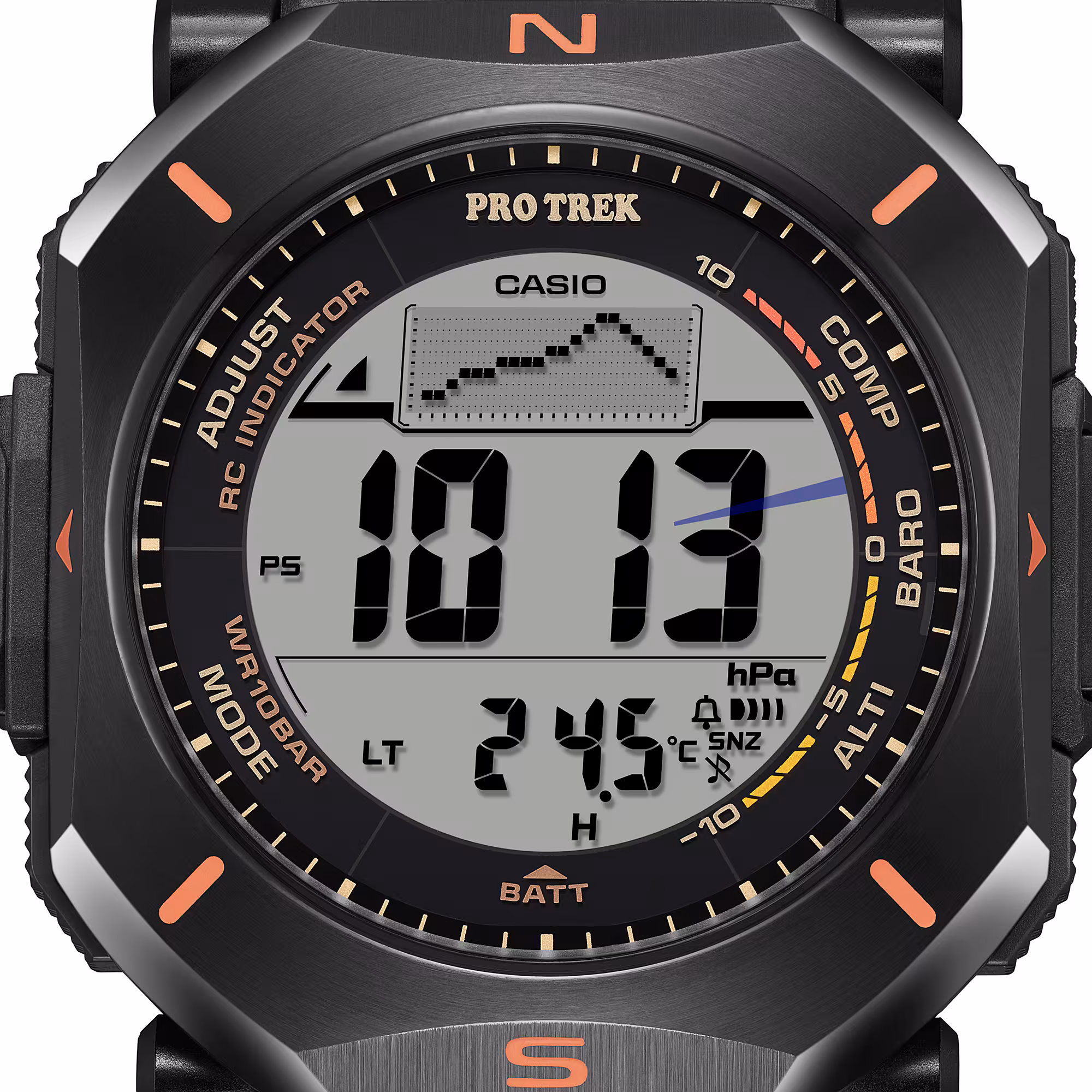 Reloj Casio Pro Trek PRW-69YB-3DR Hombre – Tough Solar Triple Sensor Outdoor Verde – Casio Perú Reloj Casio Pro Trek PRW-69YB-3DR Hombre – Tough Solar Triple Sensor Outdoor Verde - Imagen 12